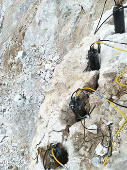 基坑沟渠管槽开挖破除岩石设备劈裂机鄂州－产量