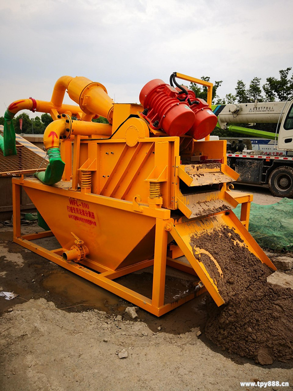 云南怒江：桩基打桩泥浆处理污泥脱水机信息环保