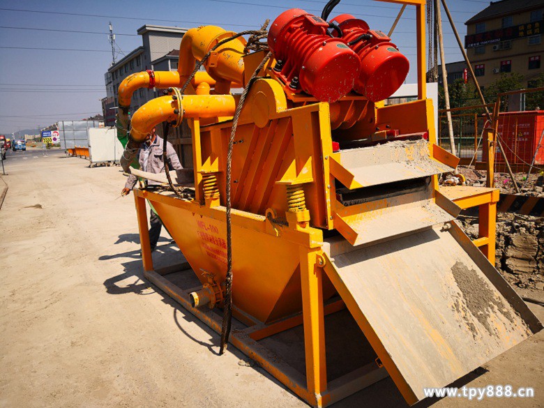 环保：黄冈河污泥处理砂浆设备泥浆处理器