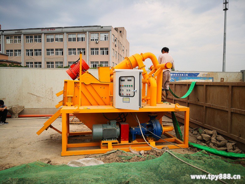 环保：内江昌吉泥水净化污水器打桩设备