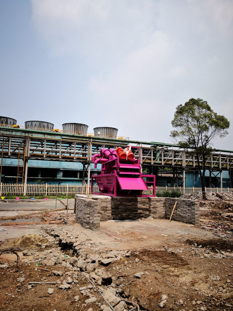 环保：惠州晋城砂石厂废水泥浆分离器