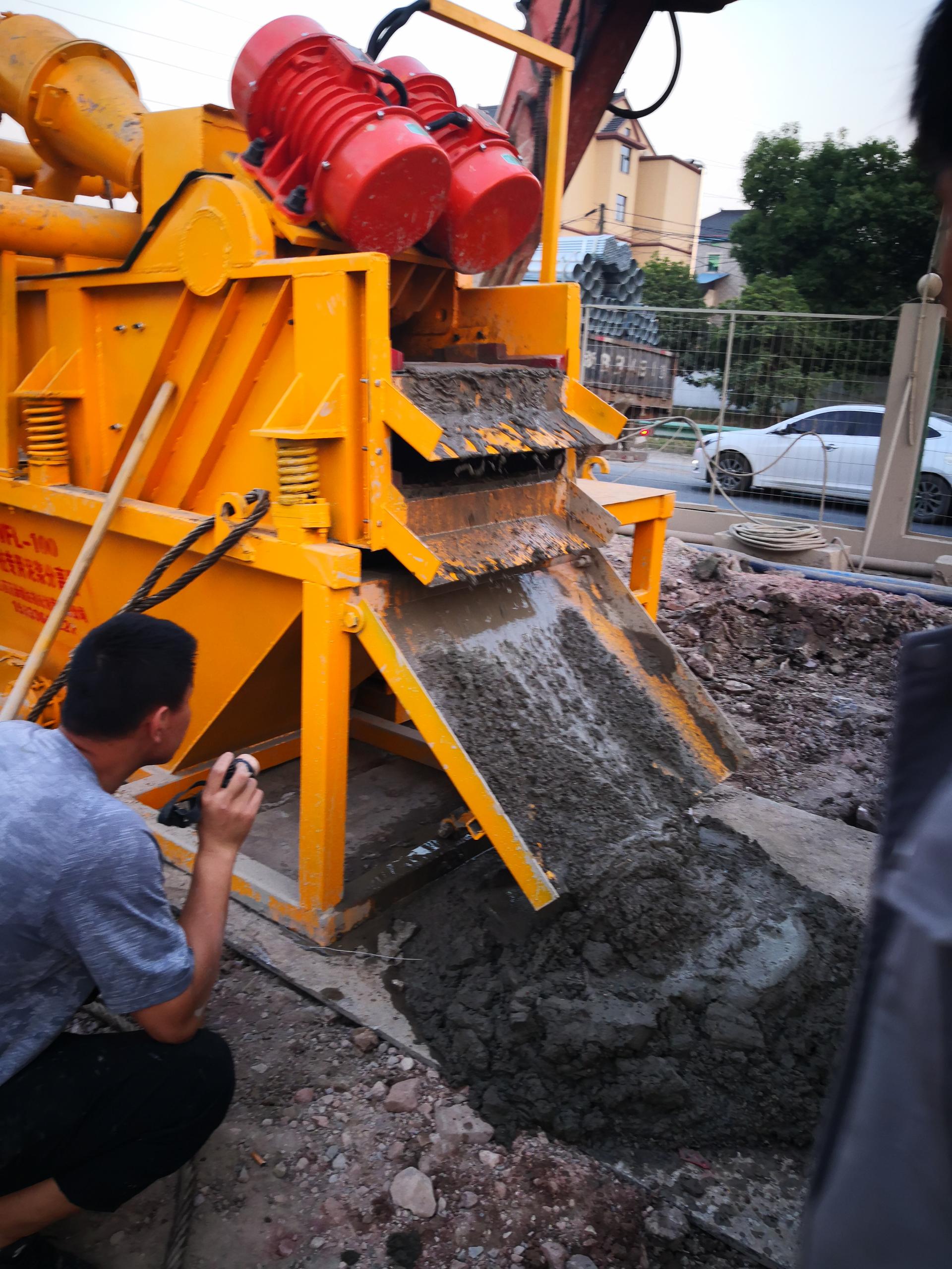 环保：鹤壁海西砂石泥浆分离机械设备