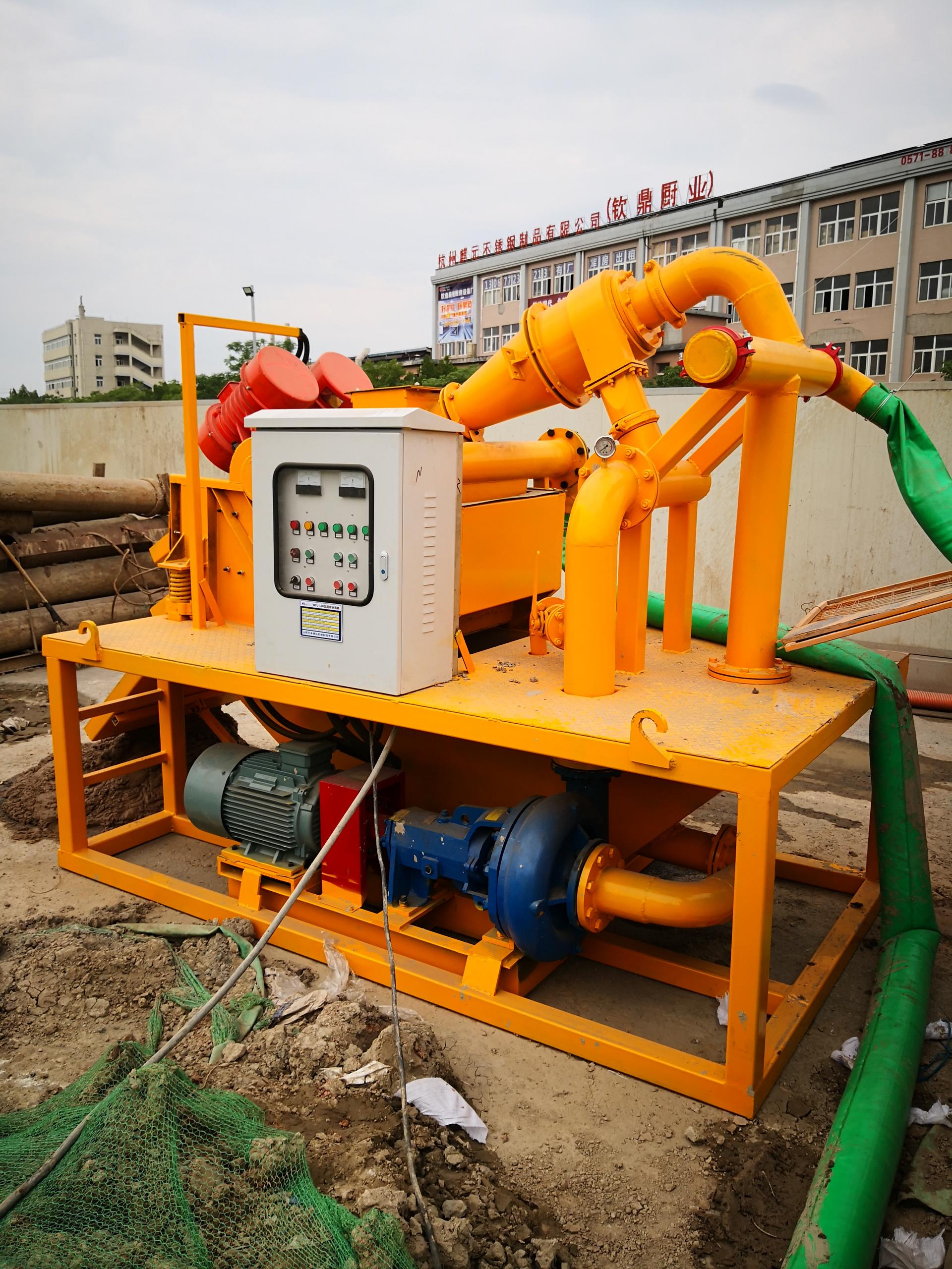 甘肃武威：桩基污水循环使用泥浆分离器加盟环保