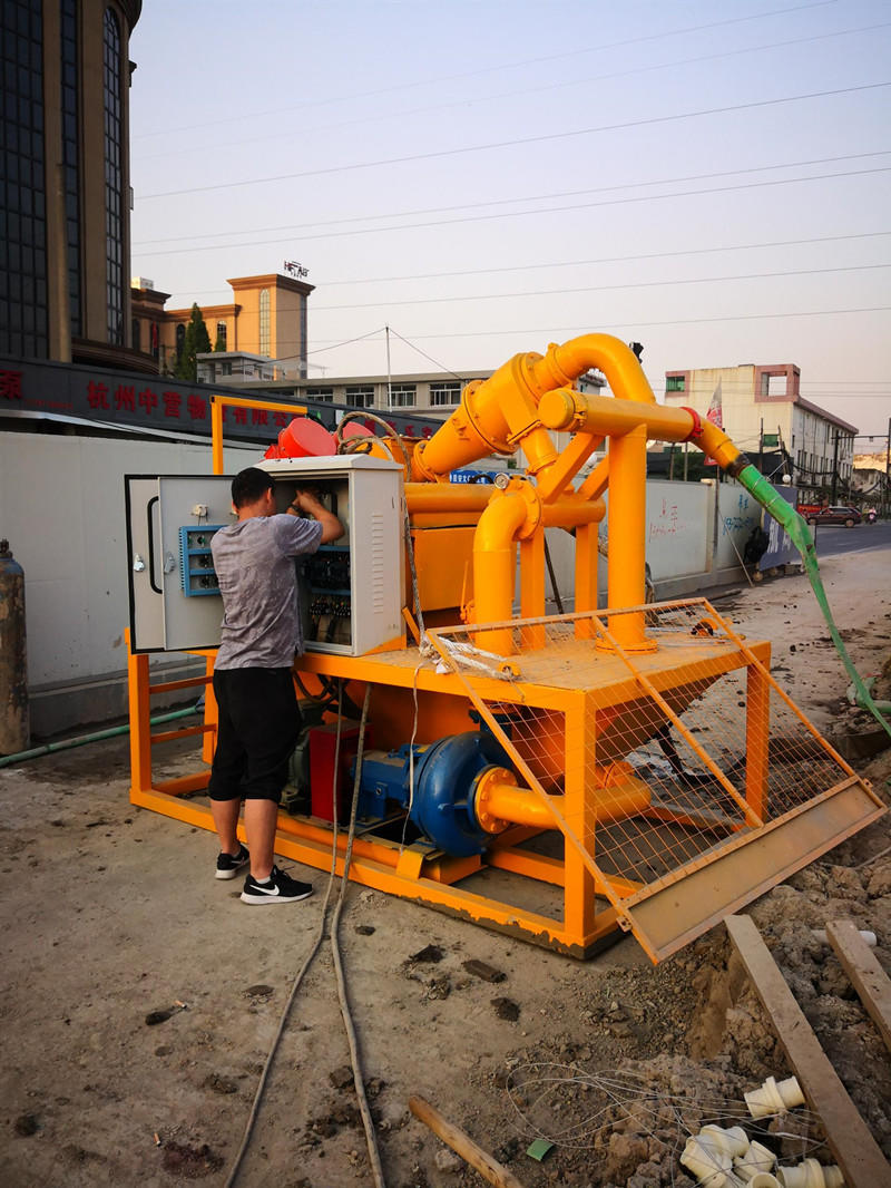 环保：宁波齐齐哈尔河道清淤泥浆处理机