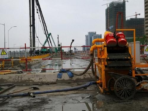 江苏扬州：建筑打桩泥浆处理设备厂家批发环保