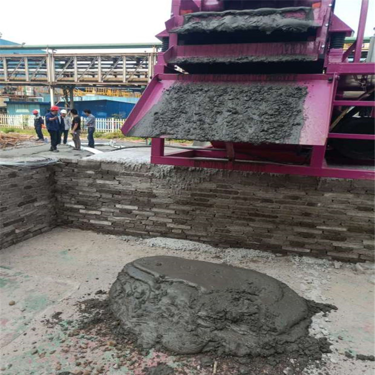 深圳地铁桩基盾构泥浆脱水处理设备真空带式过滤机