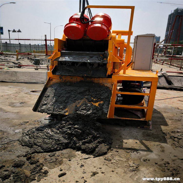 绵竹盾构泥浆水压干分离设备浓缩型带式压滤机