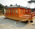广东珠海供应木船旅游观光船餐饮木船厂家直销