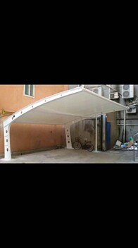 膜结构汽车棚雨篷膜结构设计遮阳棚批发