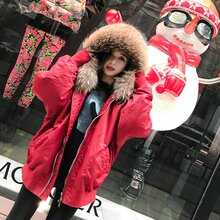 派克服高端羽绒服18冬欧版时尚品牌折扣女装走份北京惠品专柜正品图片