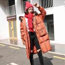 SMCOCO18年新款羽绒服女韩版时尚大毛领白鸭绒女品牌折扣女装走份图片