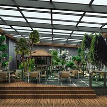 餐厅装修，如何打造生态园特色餐厅装修设计造?