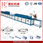 卷闸机镀锌钢卷材质冷弯成型工艺新虹制造复合辊压成型机设备