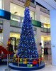 大型圣诞树套餐3米5米酒店商场广场圣诞节工程大型钢架led带灯