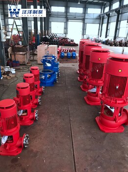立式电动消防泵型号全性能稳南京汪洋制泵现货直发交期短