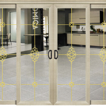 宿迁_铝合金折叠门_铝合金大型折叠门