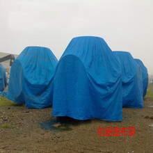 PVC防雨布，防水帆布，貨場倉庫遮陽擋雨布批發加厚耐磨貨場蓋布圖片