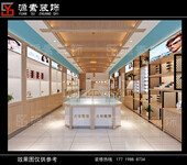 青州眼镜柜台设计定做厂家青州眼镜店装修设计公司展柜制作