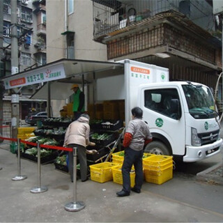 国五东风蔬菜售卖车图片6