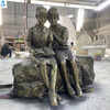蘇州玻璃鋼人物雕塑批發代理,仿銅雕塑