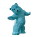 海南玻璃钢大熊雕塑几何切面熊广场摆件