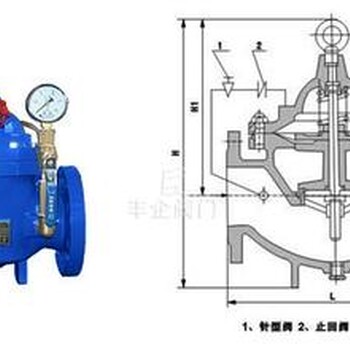 300X型缓闭消声止回阀PN10PN16PN25