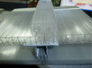 阳光板pc板铝合金压条、平压条配件，阳光板房配件