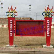 江西省上饶市室外宣传栏基地,液压开启阅报栏厂家批发