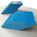加工定制PVC蓝板化粪池板PVC硬板焊条高密度耐磨焊接折弯