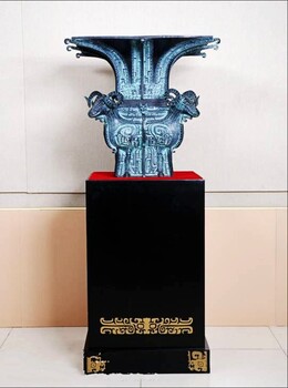 三羊開泰西安四羊方尊仿古青銅器中之酒尊禮盒