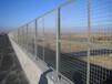 厂家直销高速公路护栏网草绿色圈地框架护栏网双边丝护栏