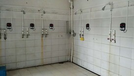 浴室澡堂ic卡水控机智能刷卡插卡淋浴水表分体式控水器计时计量图片1