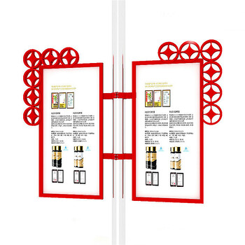 无锡灯杆广告灯箱厂家价格
