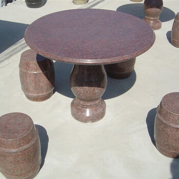 石桌庭院石桌园林石桌户外石桌石头桌子庭院装饰石桌石凳