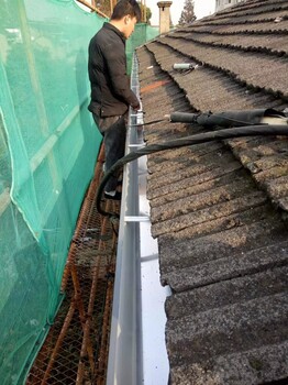 重庆铝合金雨水槽仿古落水管屋面排水系统产品大图