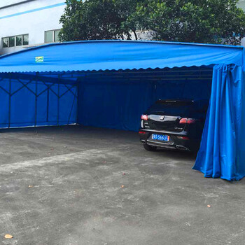 订做大型帐篷活动雨蓬移动式推拉雨棚物流雨蓬活动防雨棚
