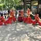 滁州舞狮表演图