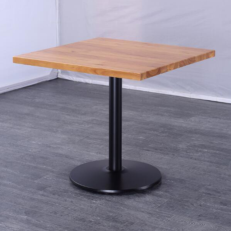 众美德现代快餐桌椅组合奶茶店餐桌凳子简约铁艺椅子饭店餐桌椅