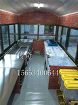 北京仿古小吃车移动售货车街景电动餐车木屋电动餐车图片4