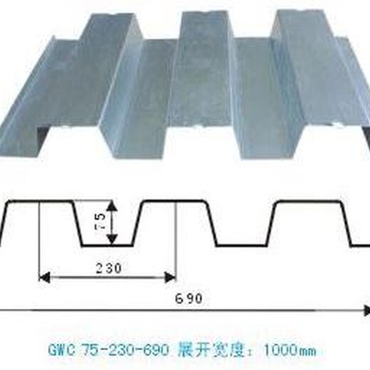 彩钢板吉林通化YX75-230-690