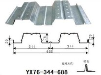 广州白云锁扣楼承板铝镁锰板安装拱形彩钢板图片2