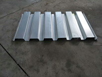 广州白云锁扣楼承板铝镁锰板安装拱形彩钢板图片1