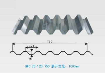 YX35-130-780彩钢板 波纹板