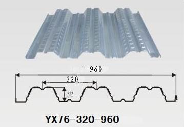 YX35-125-750彩钢板 压型板