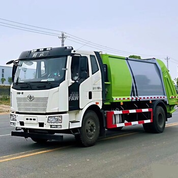 程力压缩垃圾车，程力压缩垃圾车厂家、报价配置、图片视频