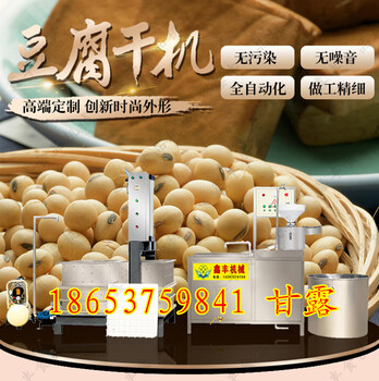 江门小型豆腐干机设备鑫丰豆腐干机多少钱鑫丰豆腐干机生产线