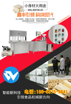 家用豆腐机设备绥化豆腐机哪里有卖鑫丰豆腐机生产线
