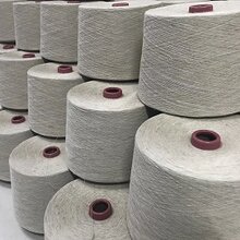 麻粘纱30支亚麻粘胶混纺纱30s本色针织纱图片