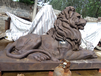 铸铜雕塑汇丰狮动物雕塑铜狮子生产厂家铜狮子价格