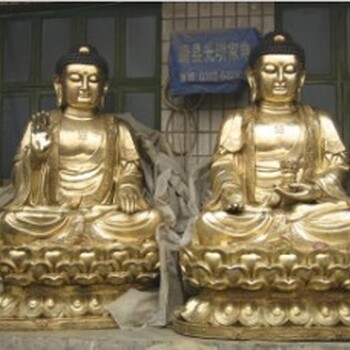 定制铸铜佛像铜释迦牟尼雕像宗教寺庙如来佛祖雕塑
